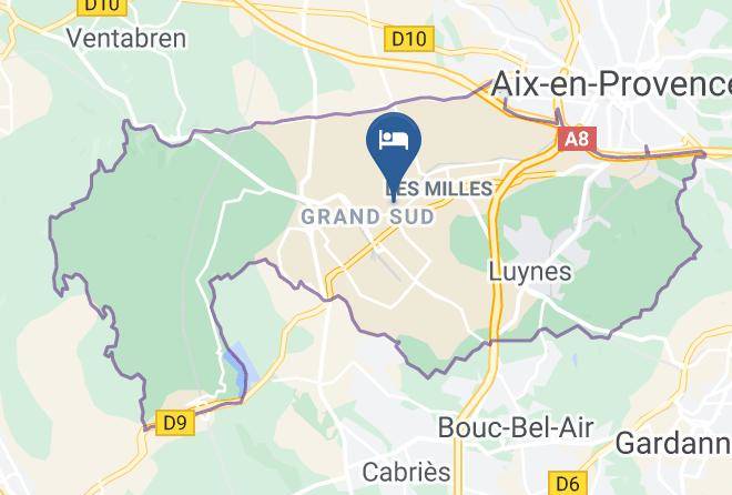 Chambres D'hotes La Grande Bastide Map