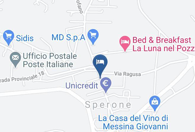 Bed And Breakfast La Pergola Custonaci Tp Map - Sicily - Trapani