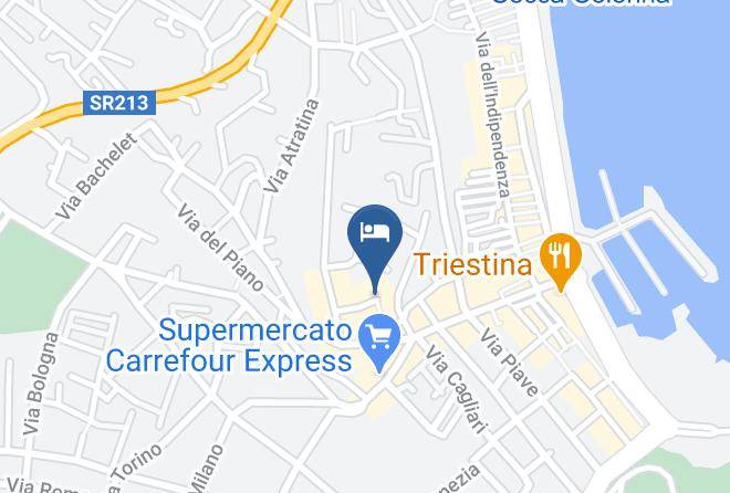 Latina - Bed And Breakfast La Torretta Maps