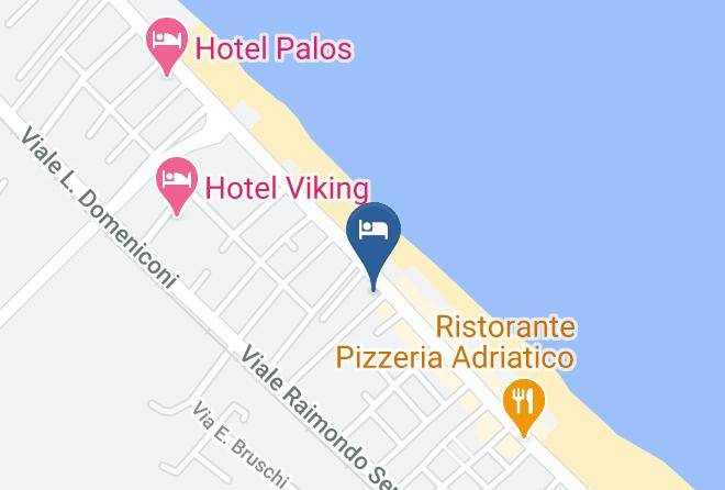 Rimini - Bed And Breakfast La Volpina Maps