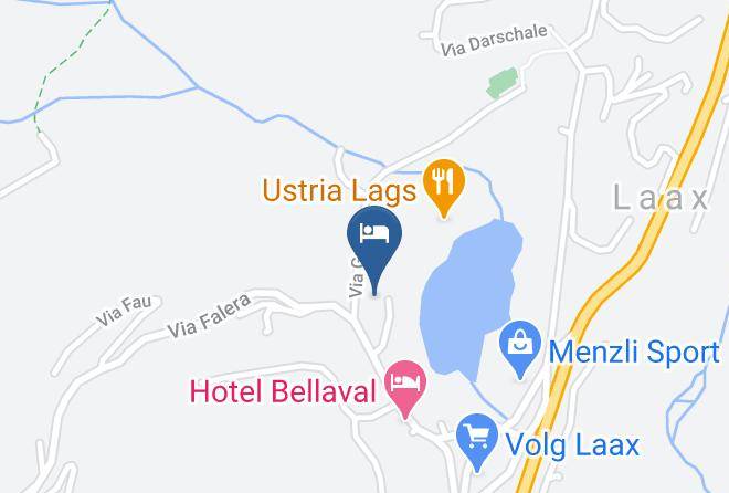 Surselva - Bed And Breakfast Laax Il Vitturin Maps