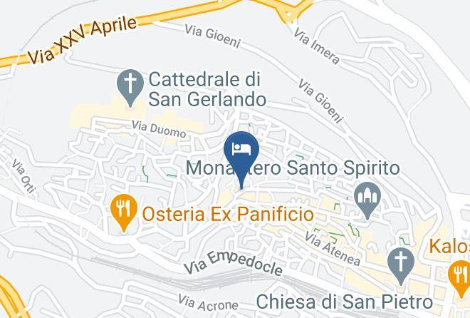 Agrigento - Bed And Breakfast Le Casette Di Lu Maps