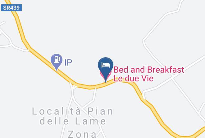 Pisa - Bed And Breakfast Le Due Vie Maps
