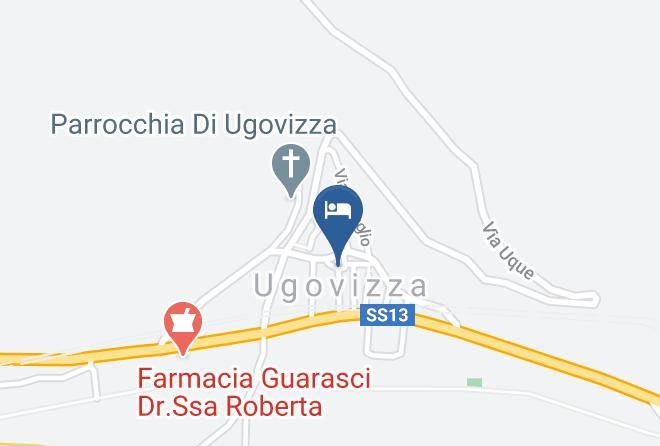 Udine - Bed And Breakfast Le Genziane Maps