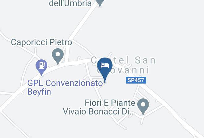 Perugia - Bed And Breakfast Le Maraschine Maps