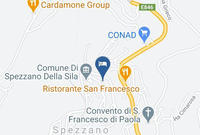 Cosenza - Bed And Breakfast Le Stagioni Maps