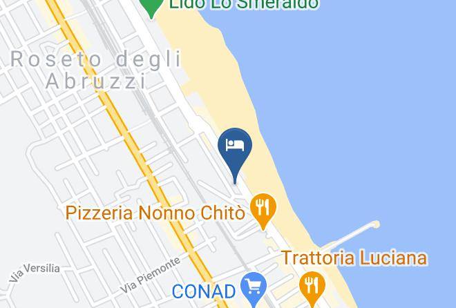 Teramo - Bed And Breakfast Luci A 'mmare Maps