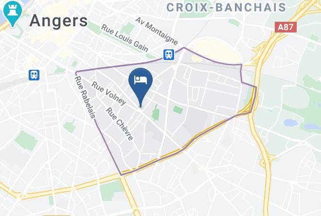 Maine Et Loire - Chambres D'hotes Madeleine & Cie Maps
