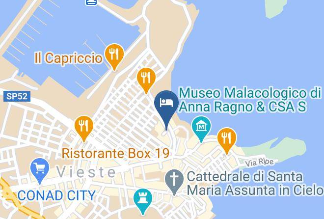 Foggia - Bed And Breakfast Marina Piccola Vieste Maps