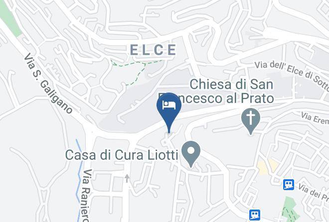 Perugia - Bed And Breakfast Mariposa Maps