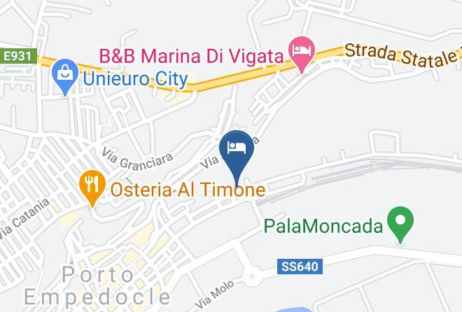 Agrigento - Bed And Breakfast Mediterraneo Maps