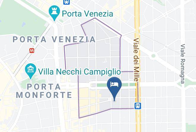 Milan - Bed And Breakfast Milano Bellavista Maps