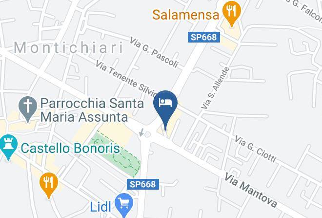 Brescia - B&b Monticlaris Maps