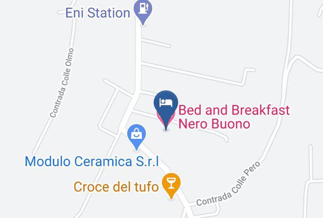 Latina - Bed And Breakfast Nero Buono Maps