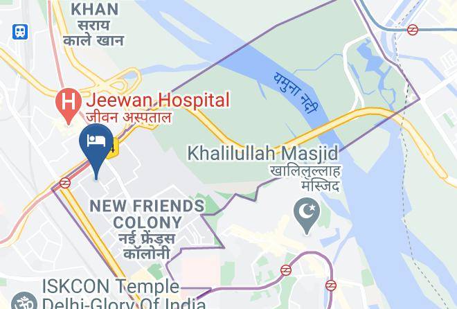 New Delhi - Bed And Breakfast New Delhi Maps