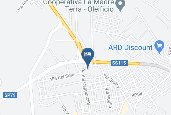 Agrigento - Bed And Breakfast New Triscele Maps