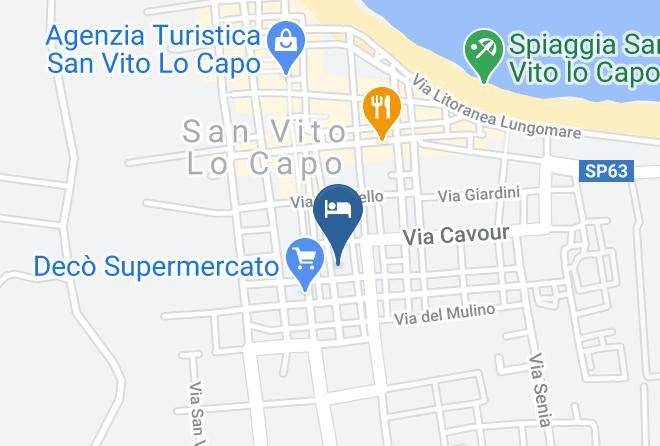 Trapani - Bed And Breakfast Nikki Nakke Maps