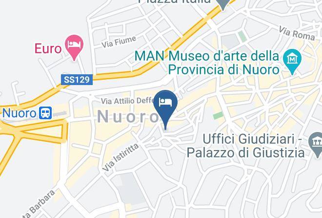 Nuoro - Bed And Breakfast Nonna Franca Maps