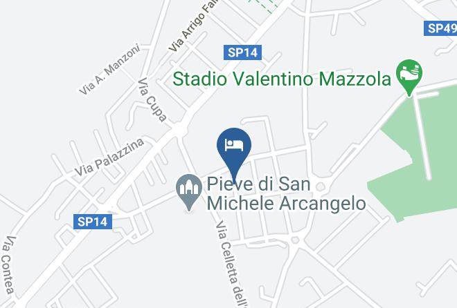 Rimini - Bed And Breakfast Nonnaseconda Maps