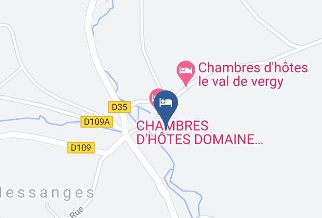 Cote D Or - Bed And Breakfast Nuits Saint Georges Maps