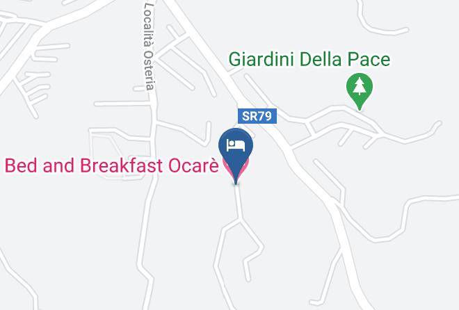 Terni - Bed And Breakfast Ocare Maps