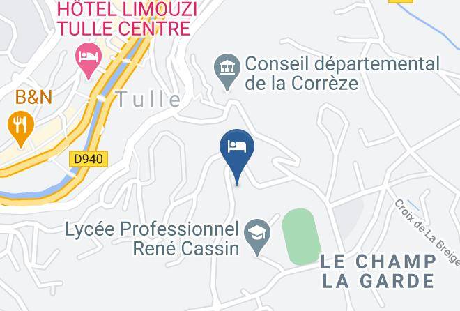 Correze - Chambres D'hotes Du Marquisat Maps