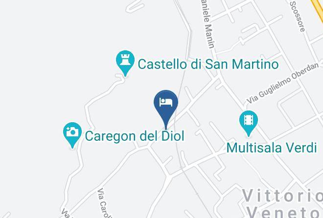 Treviso - Bed And Breakfast Ospitando Maps