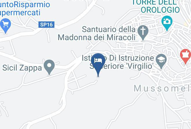 Caltanissetta - Bed And Breakfast Padalino Maps