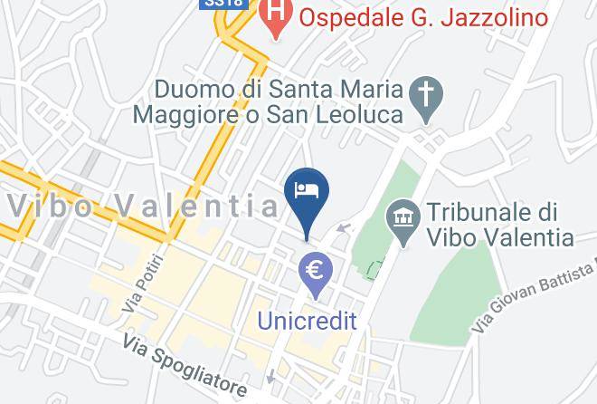 Vibo Valentia - Bed And Breakfast Palazzo Neri Maps