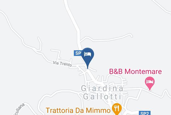 Agrigento - Bed And Breakfast Pastello Maps
