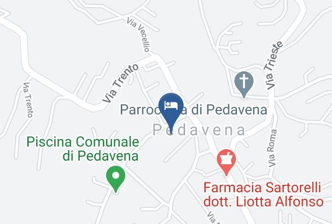 Belluno - Bed And Breakfast Pedavena Maps