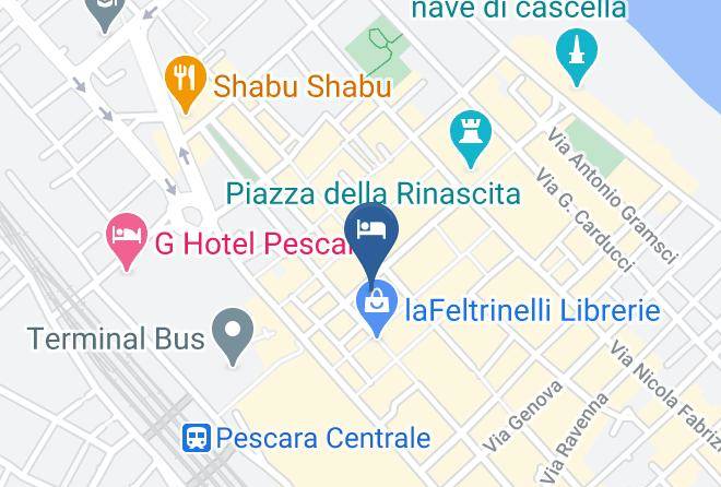 Pescara - Elisir B&b Maps