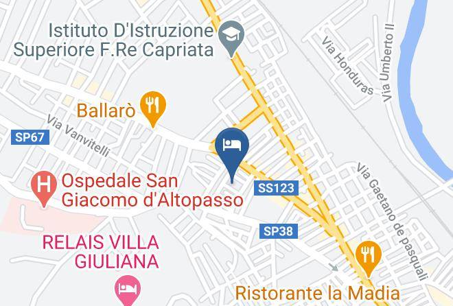 Agrigento - Bed And Breakfast Piccola Caracas Maps