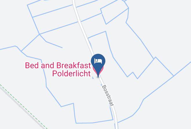 West Flanders - Bed And Breakfast Polderlicht Maps