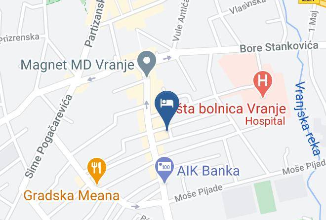Pcinja District - Bed And Breakfast Ponte Bianco Maps
