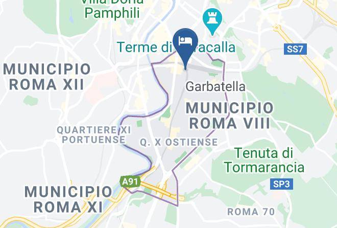 Rome - Bed And Breakfast Piramide Maps