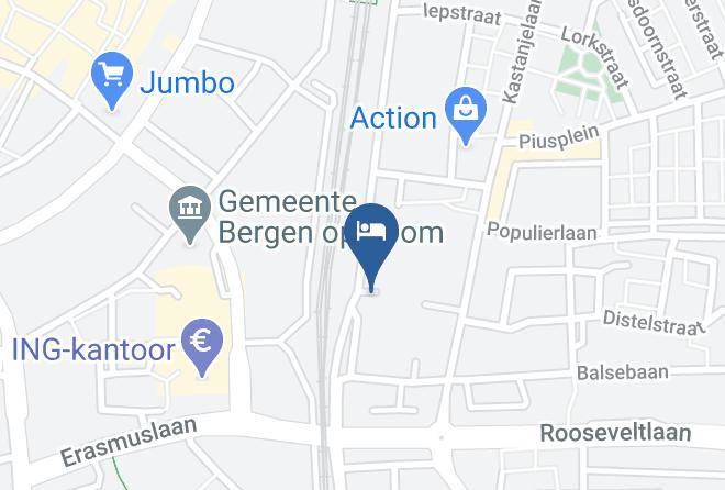 Gemeente Bergen Op Zoom - Bed And Breakfast Rozenhof Maps