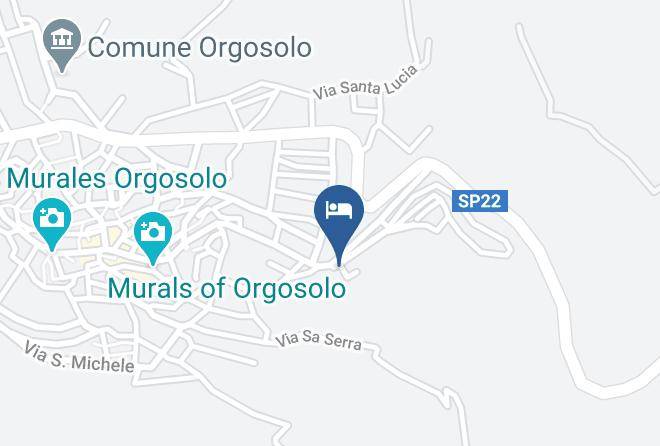 Nuoro - Bed And Breakfast Sa E' Zia Mele Maps