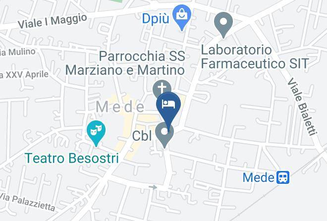 Pavia - Bed And Breakfast San Martino Maps