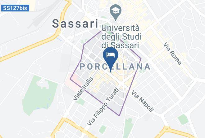 Sassari - Bed And Breakfast Sandalia Sassari Maps