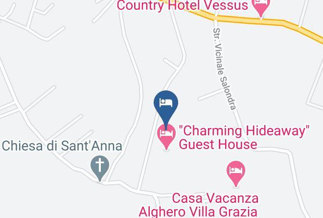 Sassari - Bed And Breakfast Sant'anna Maps