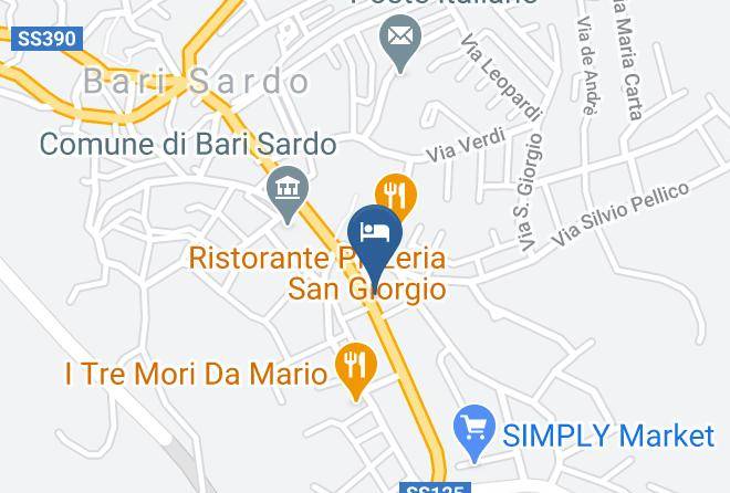 Nuoro - Bed And Breakfast Sant'antini Maps