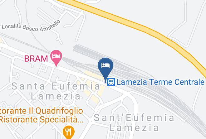 Catanzaro - Bed And Breakfast Sant'eufemia Maps