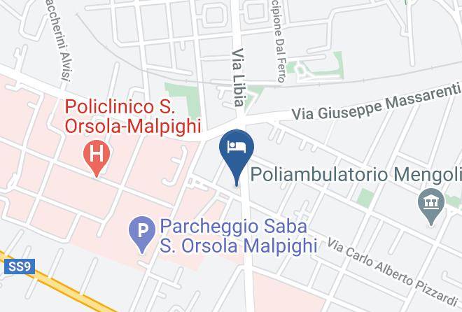 Bologna - Bed And Breakfast Sant'orsola Di Fronte Ospedale Sant'orsola Maps