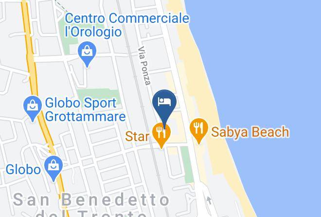 Ascoli Piceno - Bed And Breakfast Sapore Di Mare Grottammare Maps