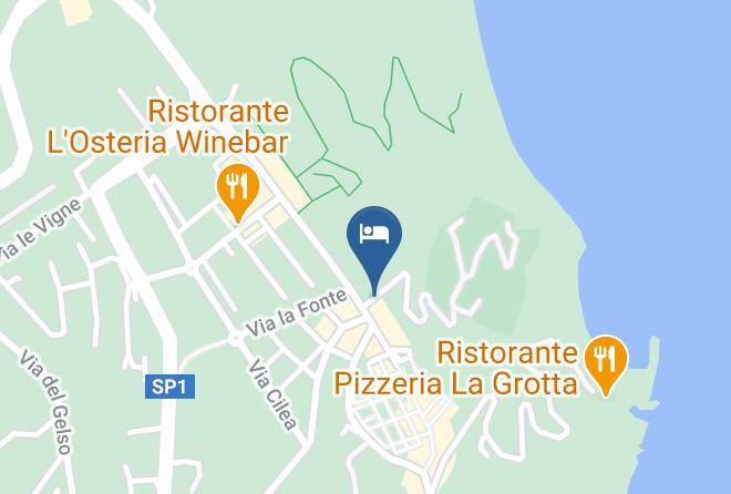 Ancona - Bed And Breakfast Sea View Sirolo Di Amedeo Maps
