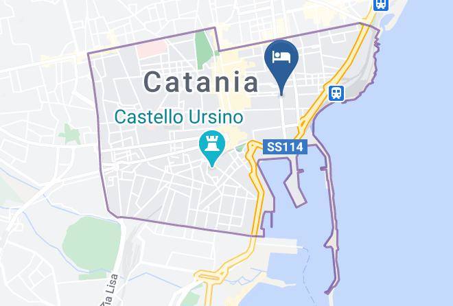 Catania - Bed And Breakfast Siculis Maps