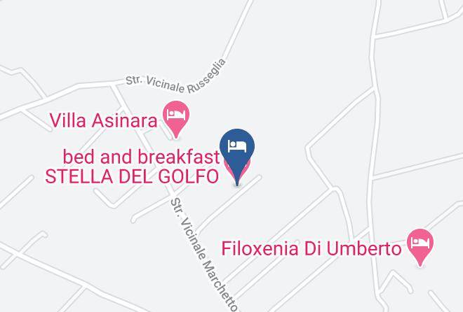 Sassari - Bed And Breakfast Stella Del Golfo Maps