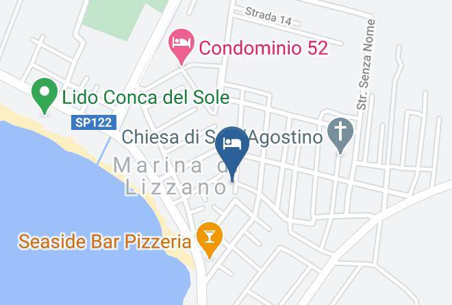 Taranto - Bed And Breakfast Stella Di Mare Salento Maps