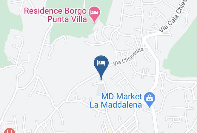 Sassari - Bed And Breakfast Stella Di Mare Maps
